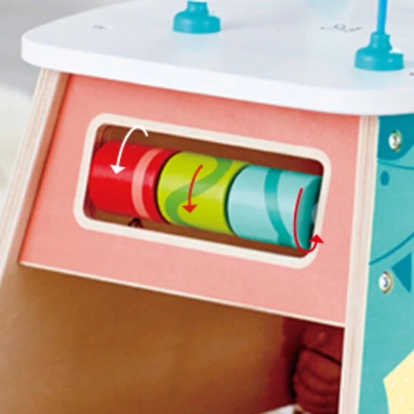 Cub montessori din lemn "circul" 5