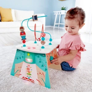 Cub montessori din lemn "circul" Thumbnail 9