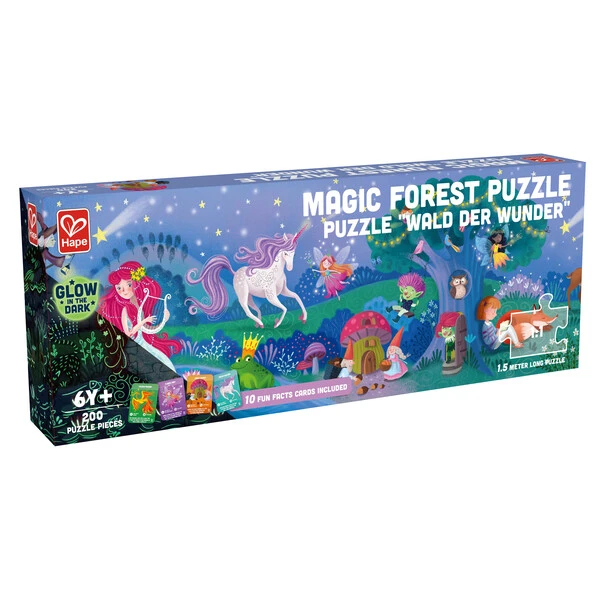 Puzzle 1,5 m "pădurea fermecată', 200 elem. 5
