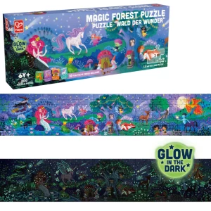 Puzzle 1,5 m &quot;Pădurea fermecată&apos;, 200 elem.