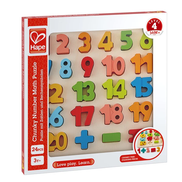 Puzzle tactil matematica 3