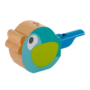 Fluier &quot;Pasăre&quot;, de culoare turcoaz