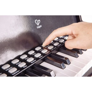 Hape baby pian cu taburet, negru Thumbnail 11