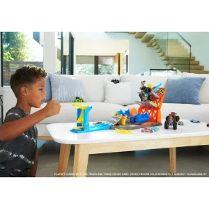 Hot wheels monster trucks  set "blast station" Thumbnail 8
