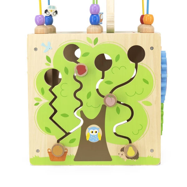 Cub montessori din lemn 5 în 1 7
