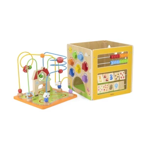 Cub montessori din lemn 5 în 1 Thumbnail 6