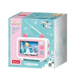 Set de construcție ”desenul animat frozen la tv”, 400 elem. Thumbnail 3