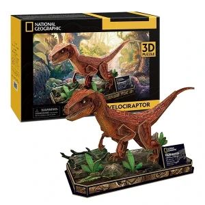 3d puzzle “velocisaurus”, 63 elemente
