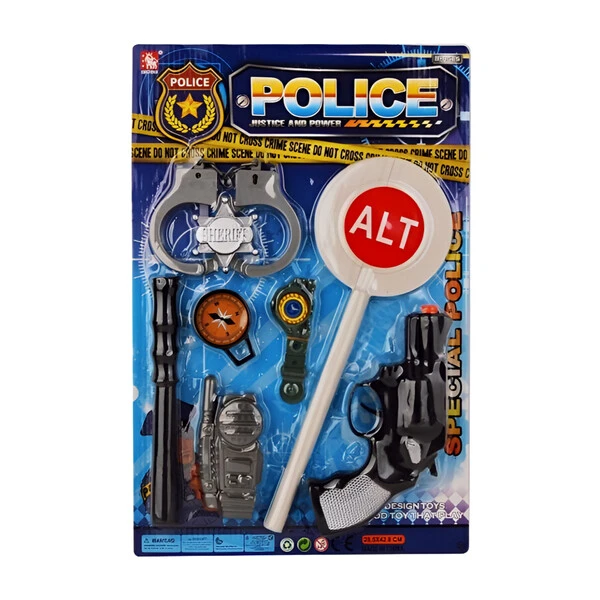 Игровой набор полицейский (8 предметов) 3