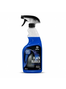 ЧЕРНИТЕЛЬ ШИН GRASS BLACK RUBBER 600МЛ (110384)
