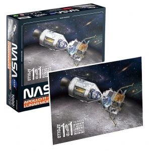 Puzzle „andocare a lui apollo 11 cu modulul lunar”, 1000 de piese