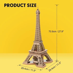 3d puzzle “turnul eiffel”, 80 elemente Thumbnail 6