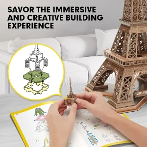 3d puzzle “turnul eiffel”, 80 elemente Thumbnail 8