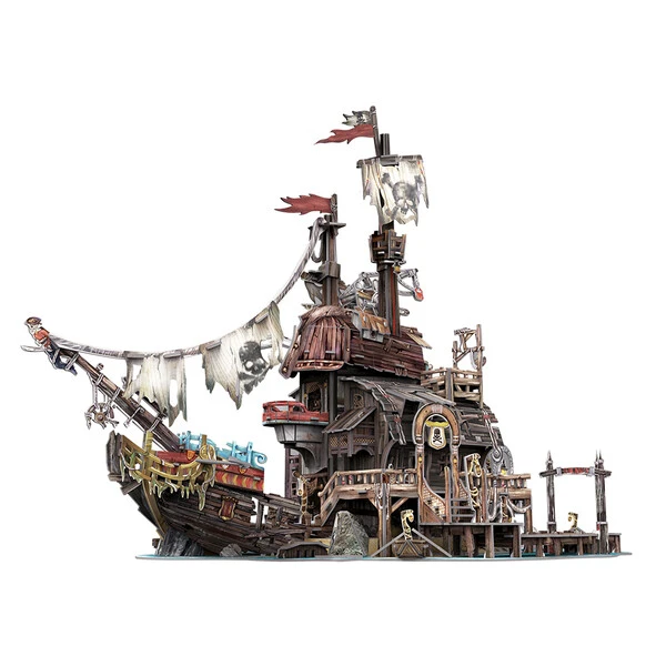 3d puzzle “tortuga. golful piraților”, 218 elemente 2