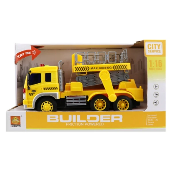 1:16 camion cu elevator cu fricțiune (lumini /sunete) 3