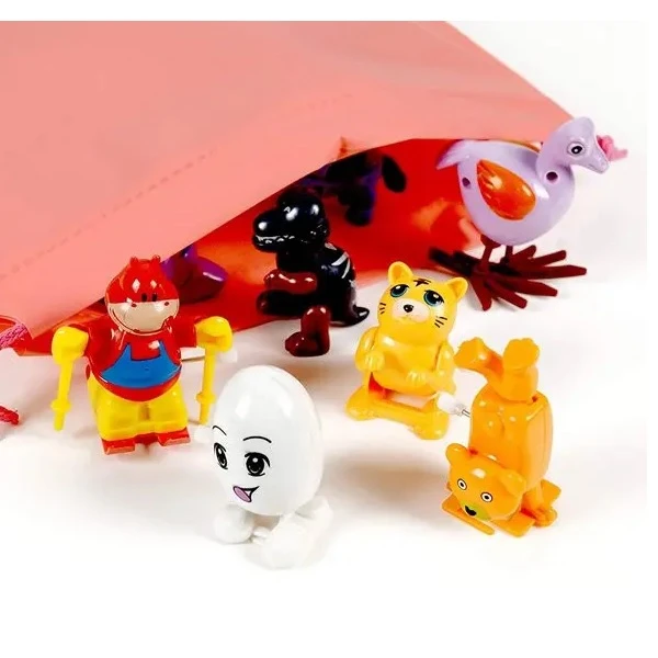 Игрушка механическая (бегемот, машинка, мишка, паровоз) 5