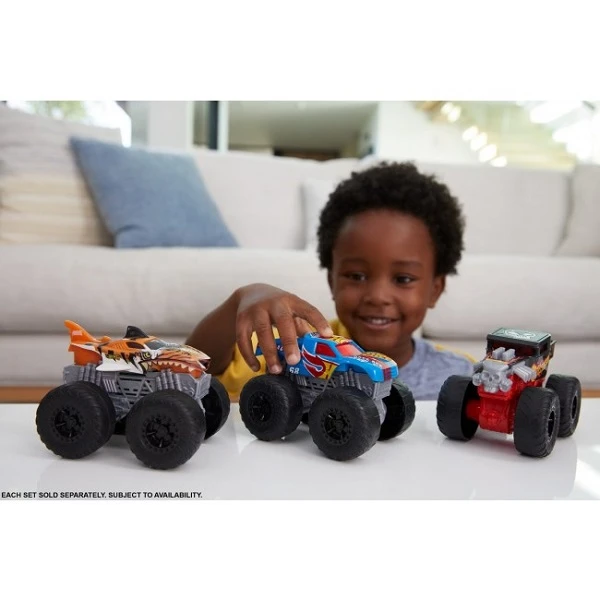 Hot wheels "monster trucks" mașina suv la scara 1:43 (as., sunete și lumini) 9
