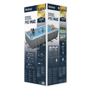 Bestway бассейн power steel 549x274x122cm, 14812л, метал каркас (картриджный фильтр насос) Thumbnail 9