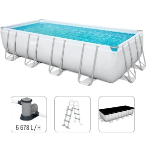 Bestway бассейн power steel 549x274x122cm, 14812л, метал каркас (картриджный фильтр насос) Thumbnail 17