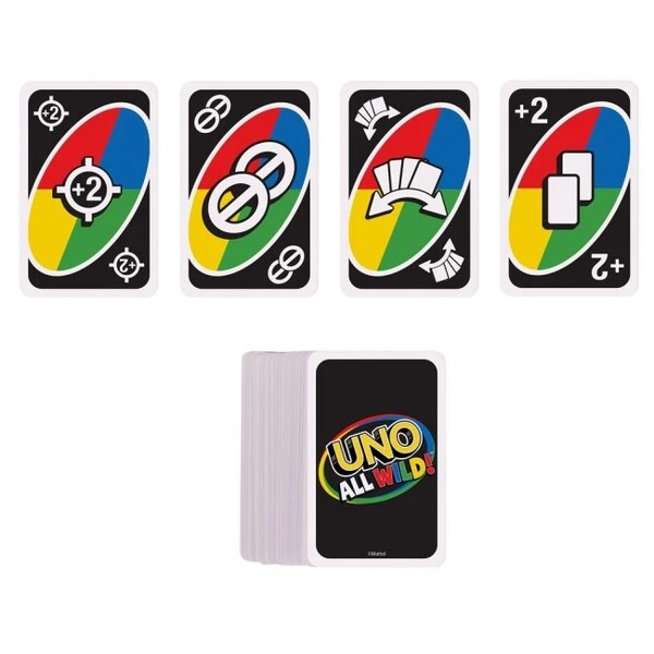 Настольная игра uno "все дикие" 3