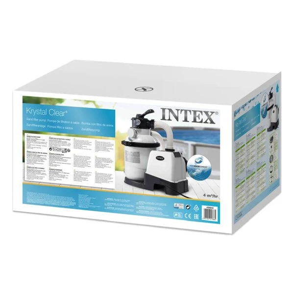 Intex pompă de filtrare cu nisip “krystal clear sx1500”, rezervor de nisip 12kg, capacitate 5700 l/h 3