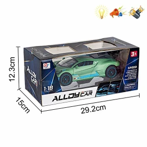 1:18 автомобиль инерционный (свет, звук) Thumbnail 2