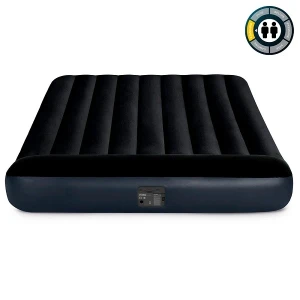 Intex saltea gonflabilă “velur classic” 152x203x25cm cu tetieră și pompă încorporată 220v, până la 272 kg Thumbnail 2