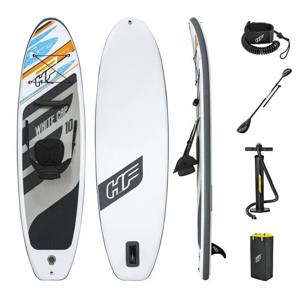 Bestway stand up paddle boards sup-caiac white cap 305х84х12cm 3