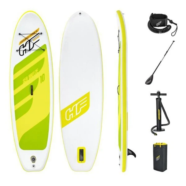 Bestway доска для сап сёрфинга - sup-доска "sea breeze" 305х84х12 см, насос, весло, сумка, до 120 кг 3