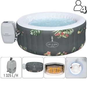 Bestway jacuzzi spa aruba airjet 170x66cm, 605l, 4 persoane / bestway jacuzzi spa aruba airjet 170x66см, 605л, 4 человека