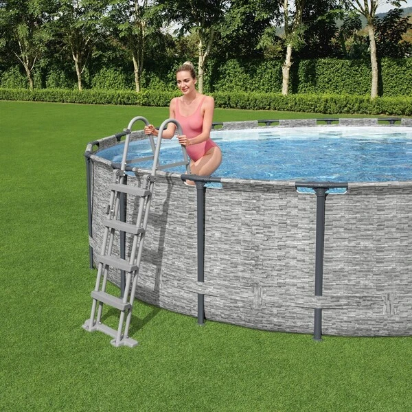 Bestway piscină steel pro max 549х122 cm, 23062 l, cadru metalic, cu pompă de filtrare 9