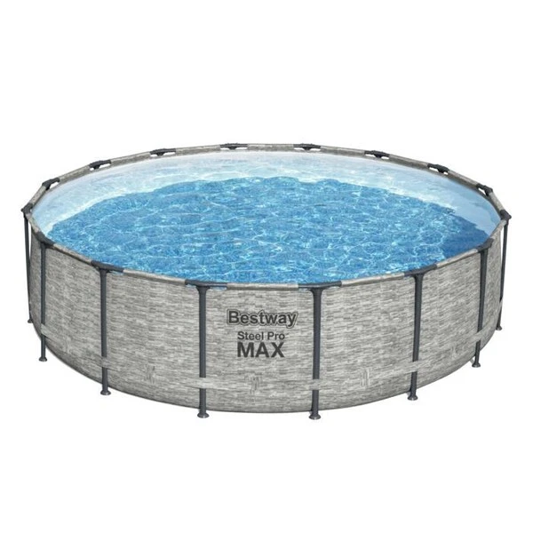 Bestway piscină steel pro max 488х122 cm, 19480 l, cadru metalic, cu pompă de filtrare 4