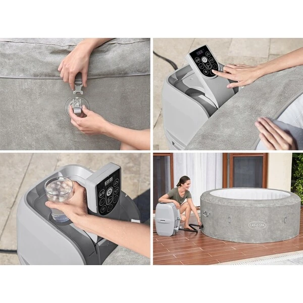 Bestway jacuzzi spa zurich airjet 180x66cm, 669l, 2-4 persoane / bestway jacuzzi spa zurich airjet 180x66см, 669л, 2-4 человека 13