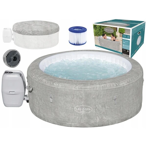 Bestway jacuzzi spa zurich airjet 180x66cm, 669l, 2-4 persoane / bestway jacuzzi spa zurich airjet 180x66см, 669л, 2-4 человека 7