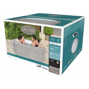 Bestway jacuzzi spa zurich airjet 180x66cm, 669l, 2-4 persoane / bestway jacuzzi spa zurich airjet 180x66см, 669л, 2-4 человека Thumbnail 15