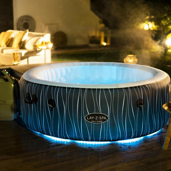 Bestway jacuzzi spa hollywood airjet 196x66cm, 908l, 6 persoane / джакузи спа bestway hollywood airjet 196x66 см, 908 л, 6 человек 10