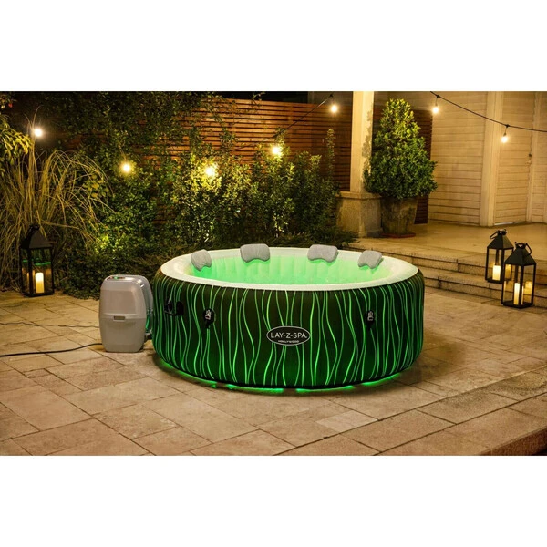 Bestway jacuzzi spa hollywood airjet 196x66cm, 908l, 6 persoane / джакузи спа bestway hollywood airjet 196x66 см, 908 л, 6 человек 11