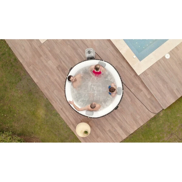 Bestway jacuzzi spa hollywood airjet 196x66cm, 908l, 6 persoane / джакузи спа bestway hollywood airjet 196x66 см, 908 л, 6 человек 13
