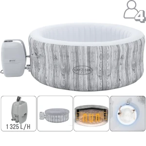 Bestway jacuzzi spa fiji airjet 180x66cm, 669l, 2-4 persoane / джакузи спа bestway fiji airjet 180x66 см, 669 л, 2-4 человека