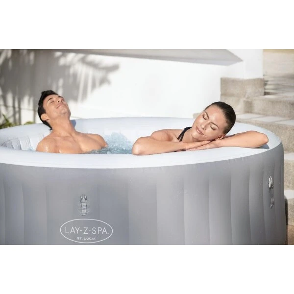 Bestway jacuzzi spa st.lucia airjet 170x66cm, 605l, 2-3 persoane / джакузи спа bestway st.lucia airjet 170x66 см, 605 л, 2-3 человека 16