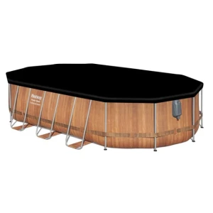 Bestway piscină power steel oval 610х366х122cm, 20241l, carcas metal Thumbnail 4