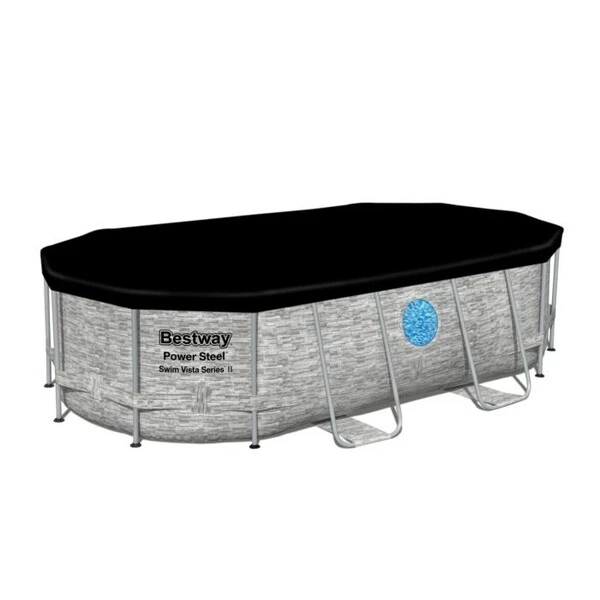 Bestway бассейн power steel 549х274х122 см, 13430л, метал каркас 5