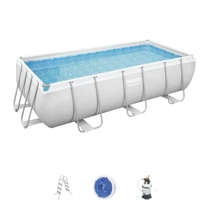 Bestway piscină power steel 404x201x100cm, 6478l, carcas metal