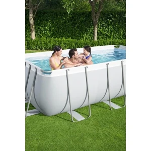Bestway бассейн power steel 404x201x100cm, 6478л, метал каркас Thumbnail 17