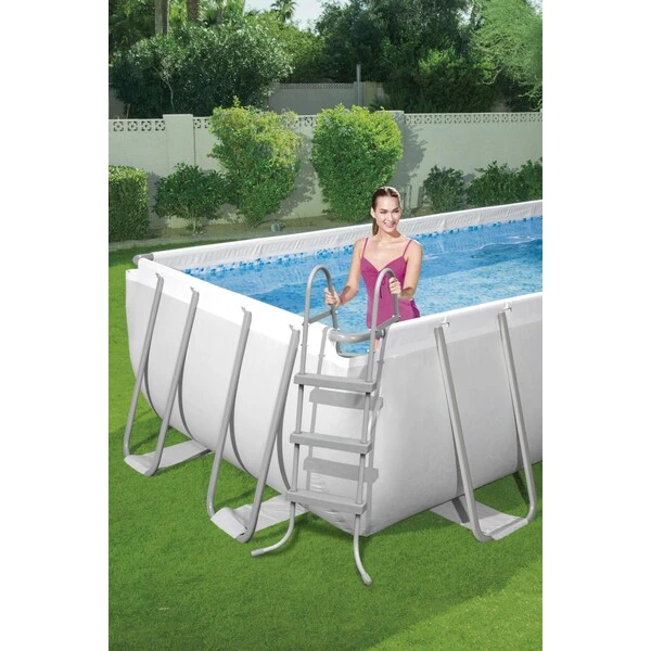 Bestway бассейн power steel 404x201x100cm, 6478л, метал каркас 11