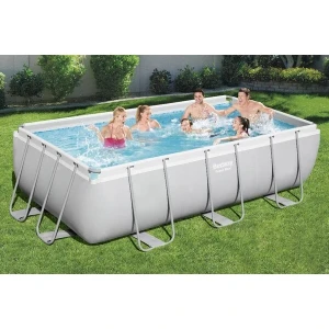 Bestway бассейн power steel 404x201x100cm, 6478л, метал каркас Thumbnail 9