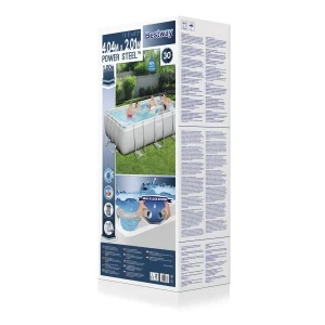 Bestway бассейн power steel 404x201x100cm, 6478л, метал каркас Thumbnail 15