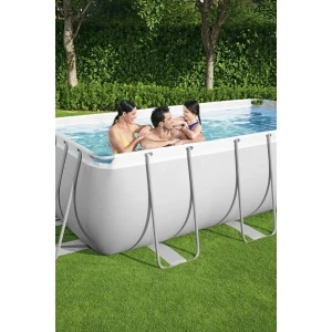 Bestway бассейн power steel 404x201x100cm, 6478л, метал каркас Thumbnail 14