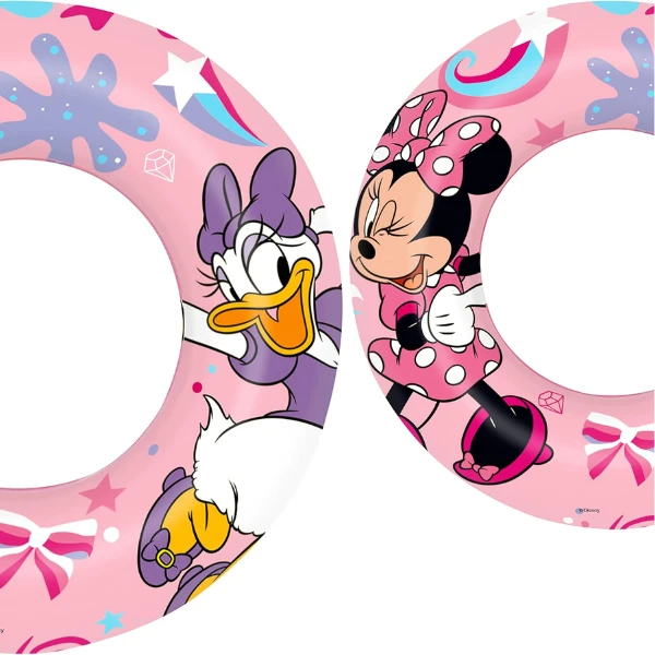 Bestway детский надувной круг minnie mouse d56cm, 3-6 лет 12