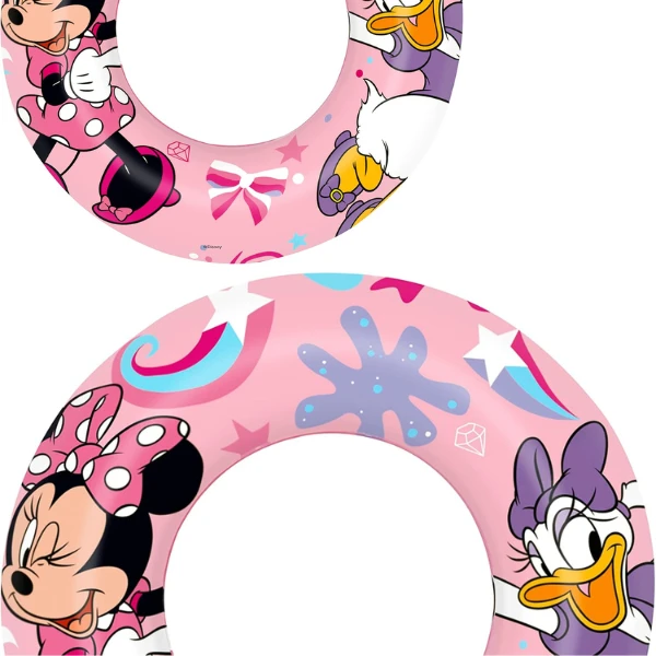 Bestway детский надувной круг minnie mouse d56cm, 3-6 лет 13